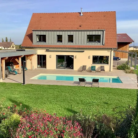 Superbe Maison Jacuzzi+piscine Au Coeur Des Vignes * Pfaffenheim